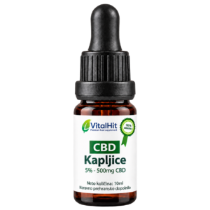 CBD KAPLJICE 5%, 10ml