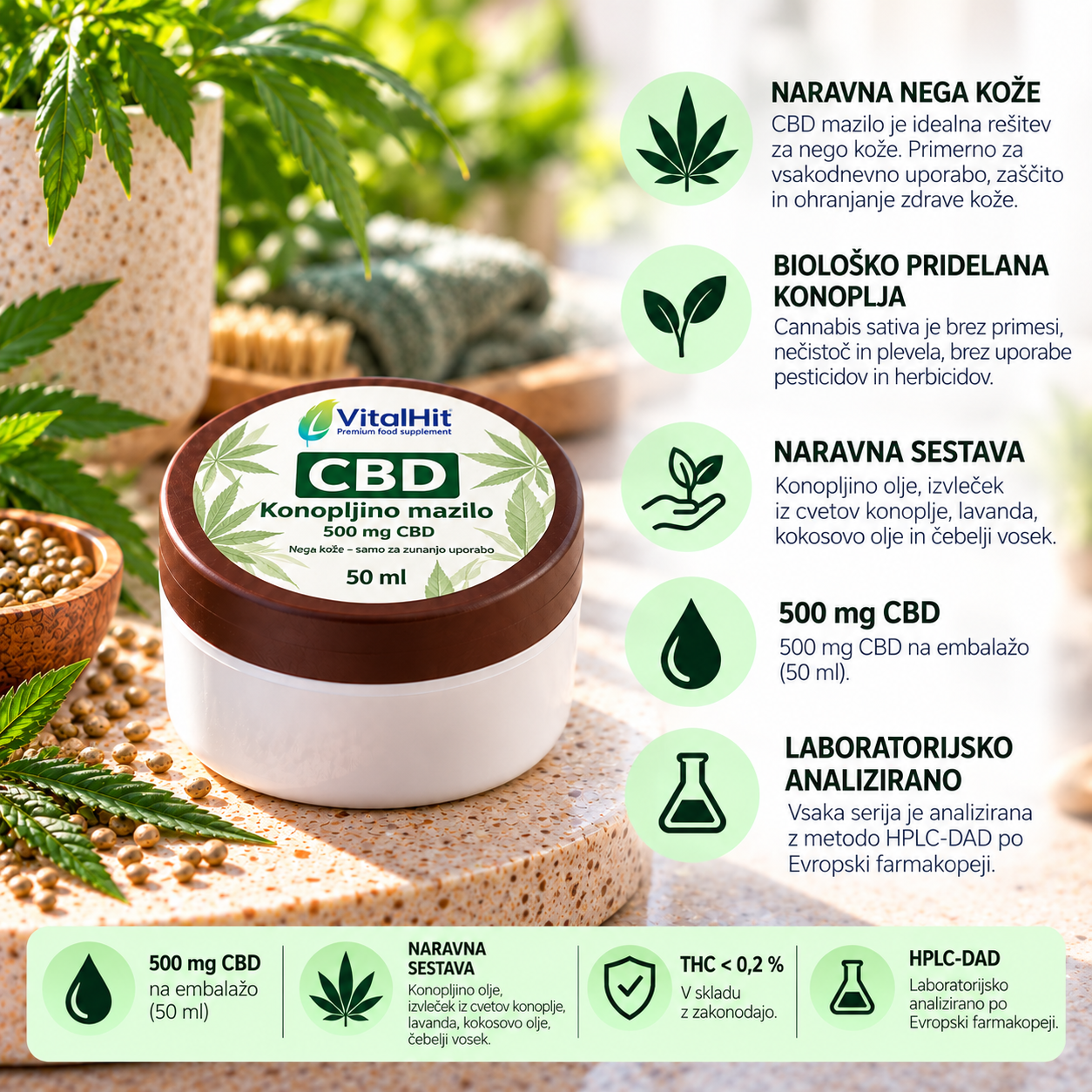 CBD MAZILO 50ml - slika 3