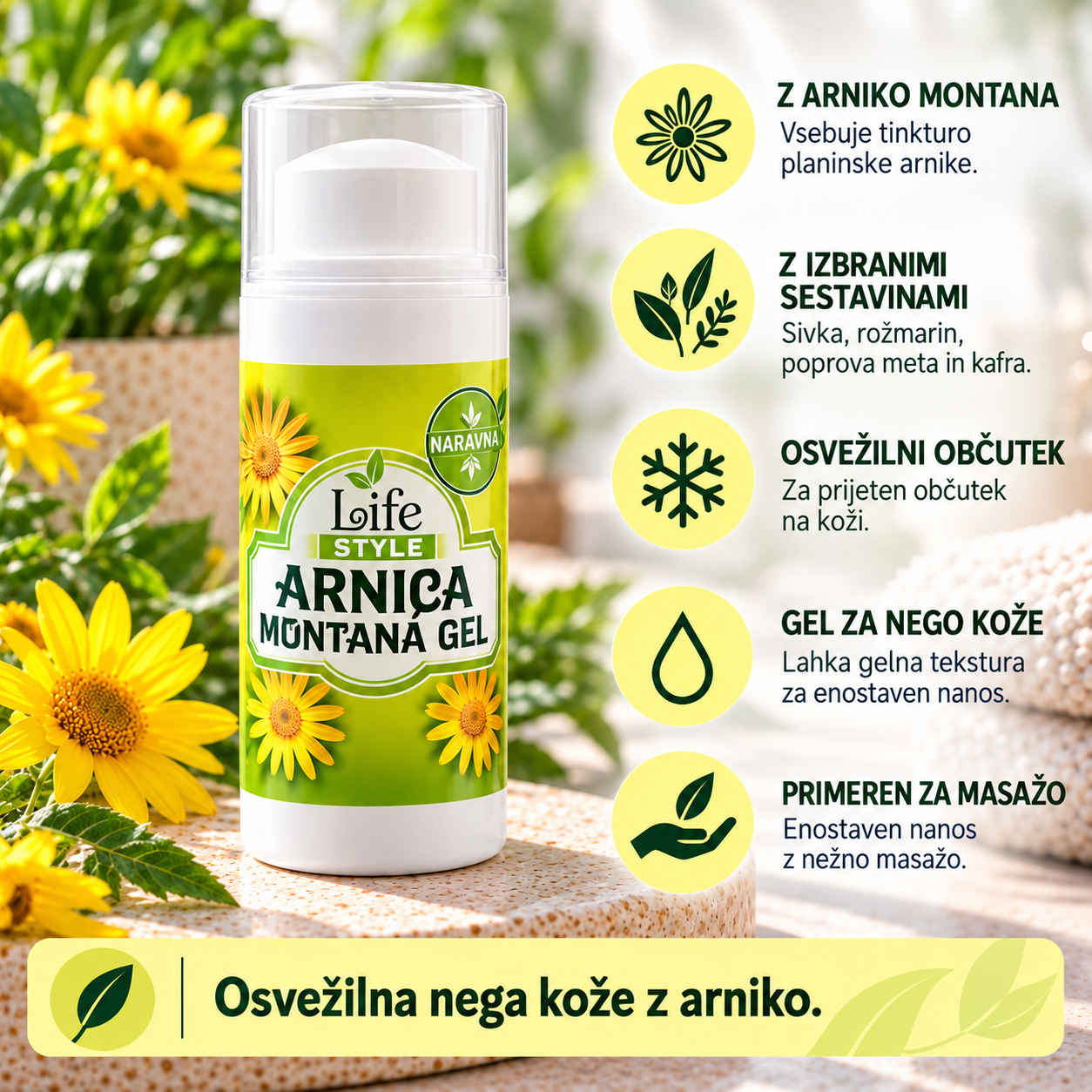 ARNICA MONTANA GEL - slika 3