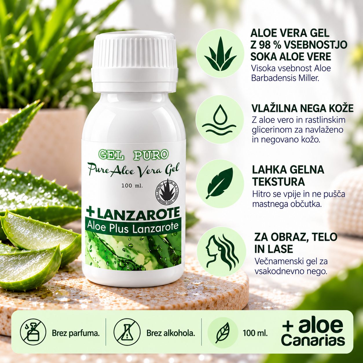 Gel aloe vera (97%) - slika 3
