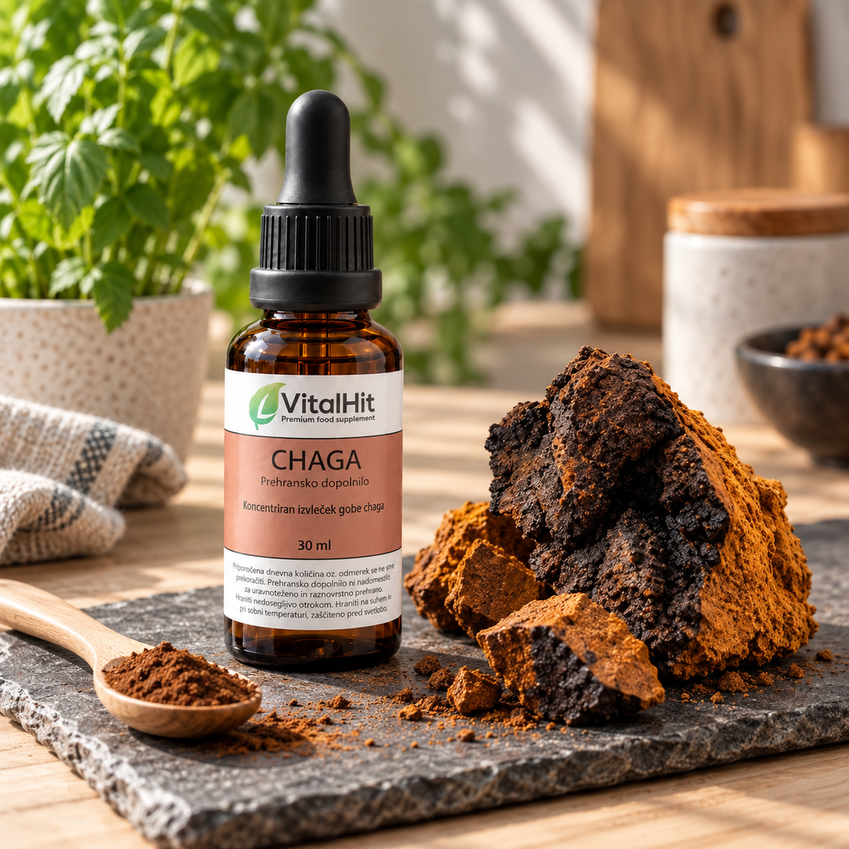 CHAGA - koncentriran tekoči izvleček - slika 2