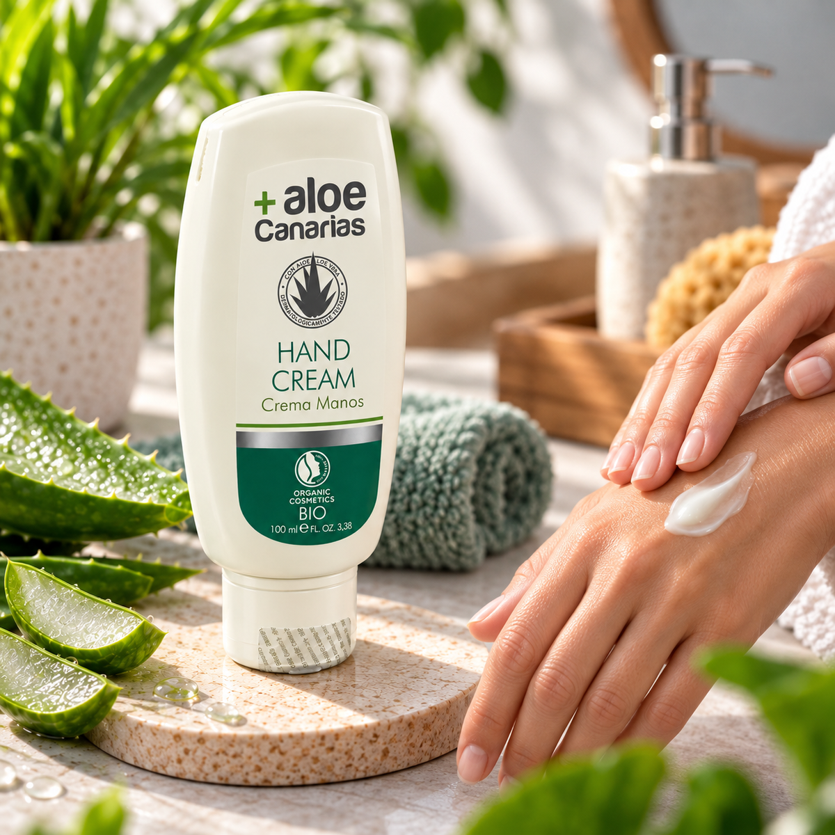 Bio krema za roke aloe vera - slika 4
