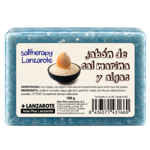 Ročno izdelano milo z morsko soljo in algami, 100g
