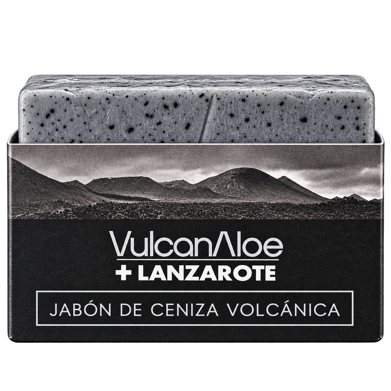 VulcanAloe piling milo z vulkanskim kamnom, 110 g