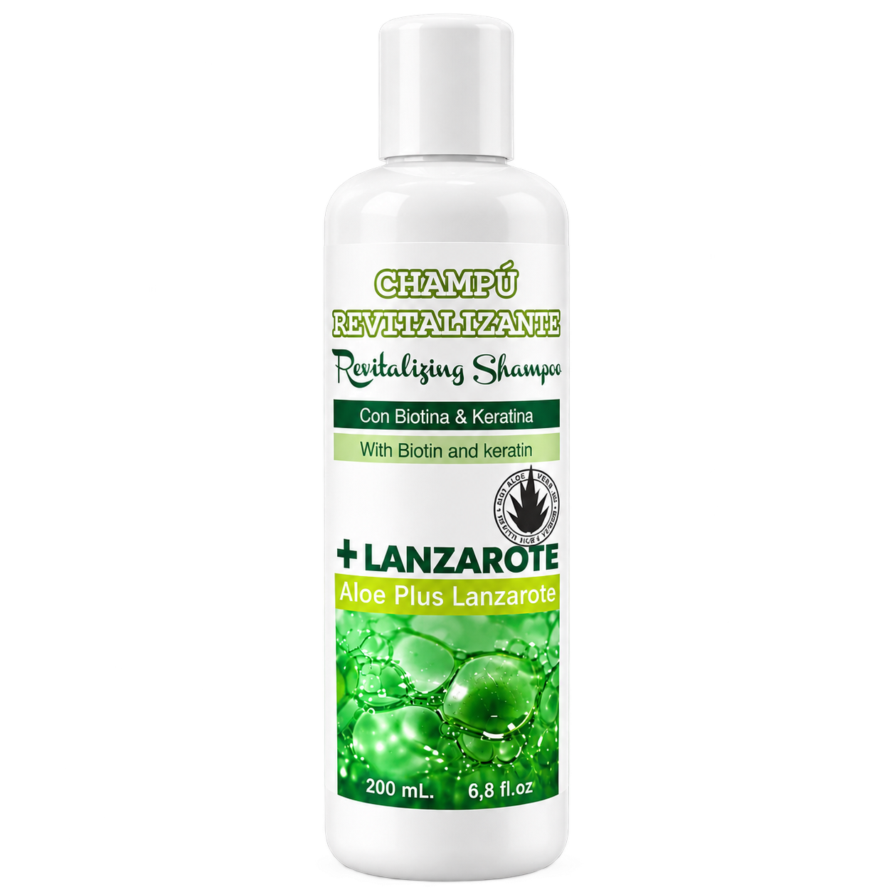 Poživljajoči šampon z biotinom in keratinom, 200ml
