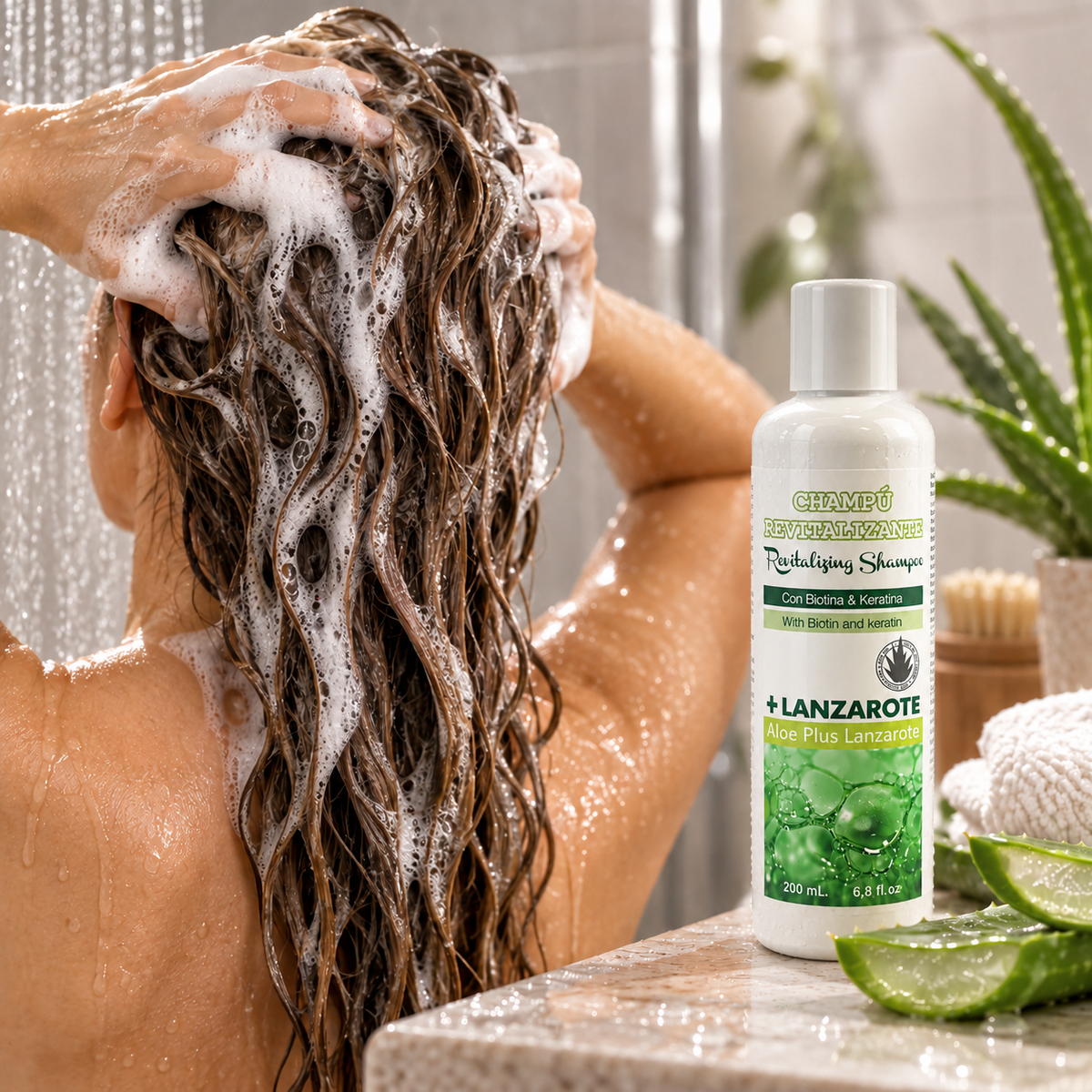 Poživljajoči šampon z biotinom in keratinom, 200ml - slika 4