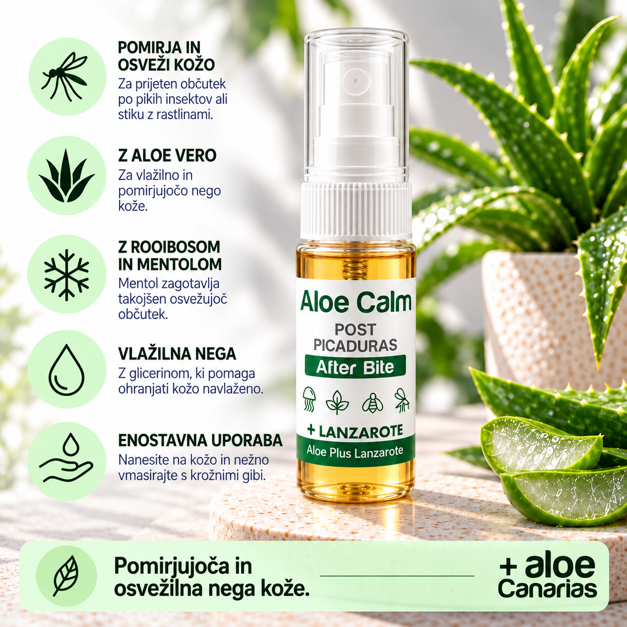 Aloe calm – pršilo po pikih insektov - slika 3