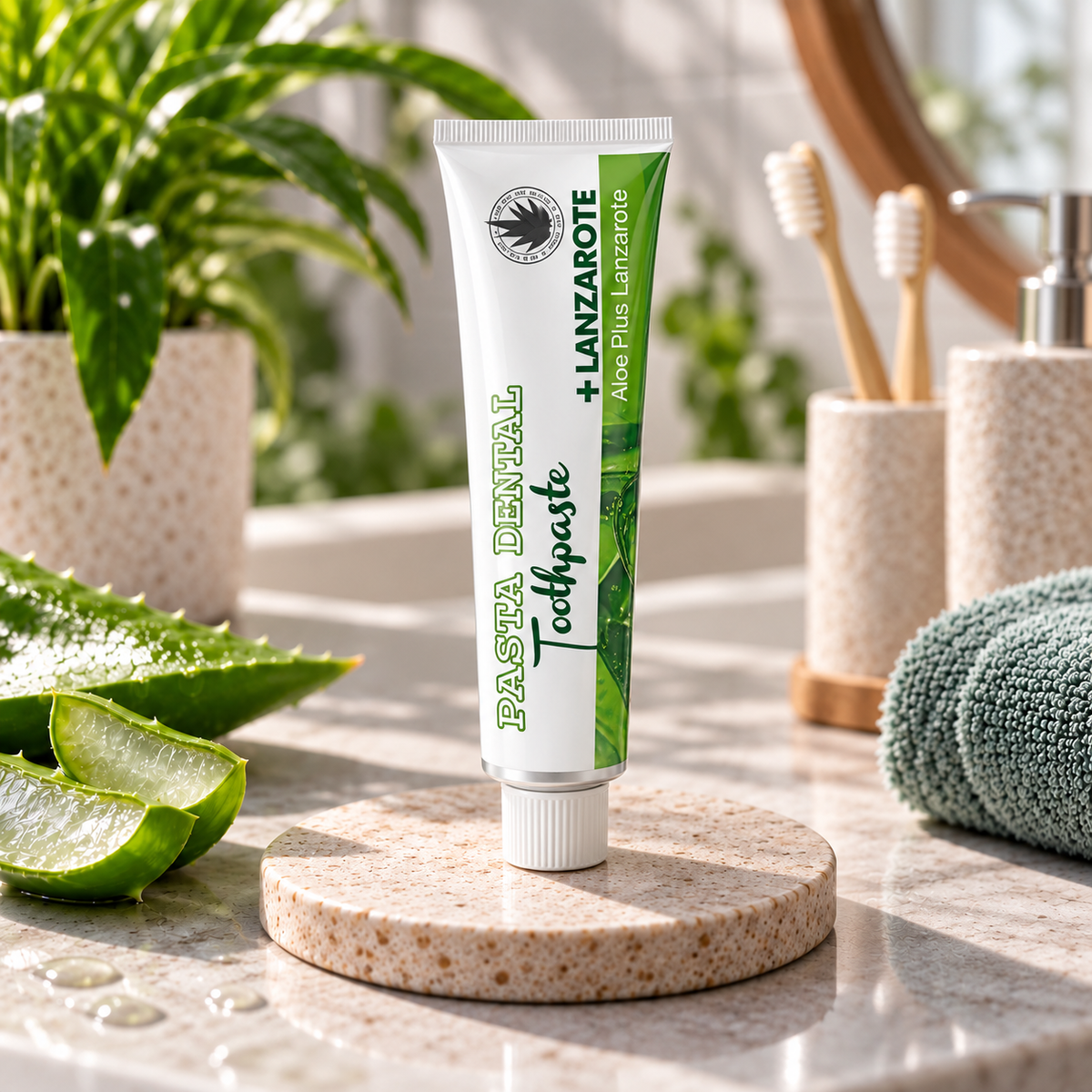 Zobna pasta z aloe vero in fluoridom, 75 ml - slika 2