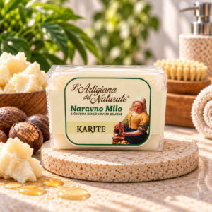 Alternative view of Naravno karitejevo milo, 100g