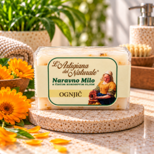 Alternative view of Naravno ognjičevo milo, 100g
