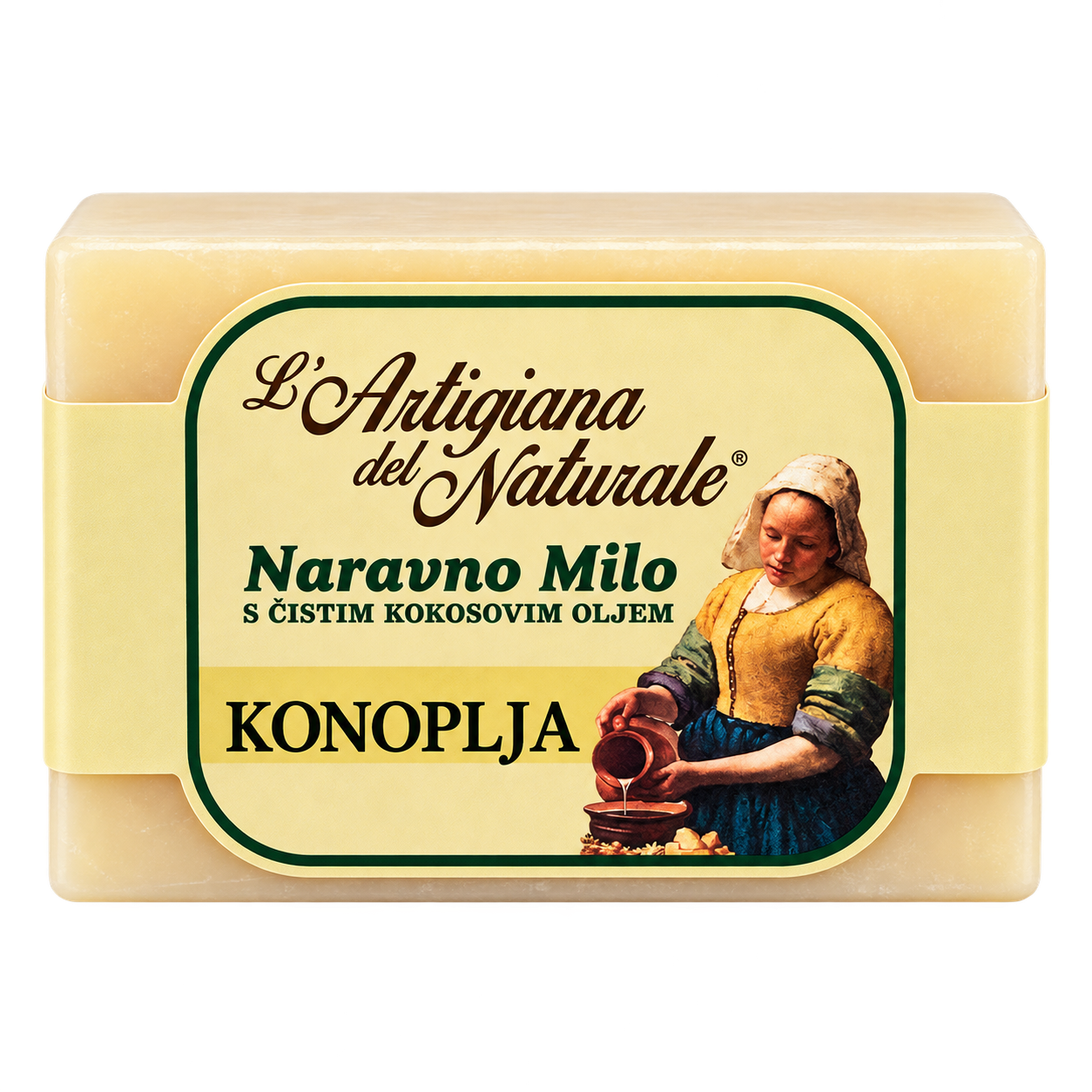 Naravno konopljino milo, 100g